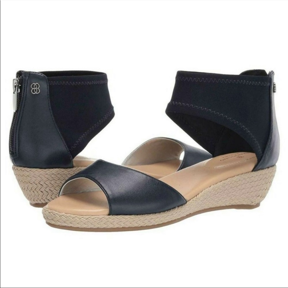 Bandolino Sidney Wedge Espadrille Sandal NWT